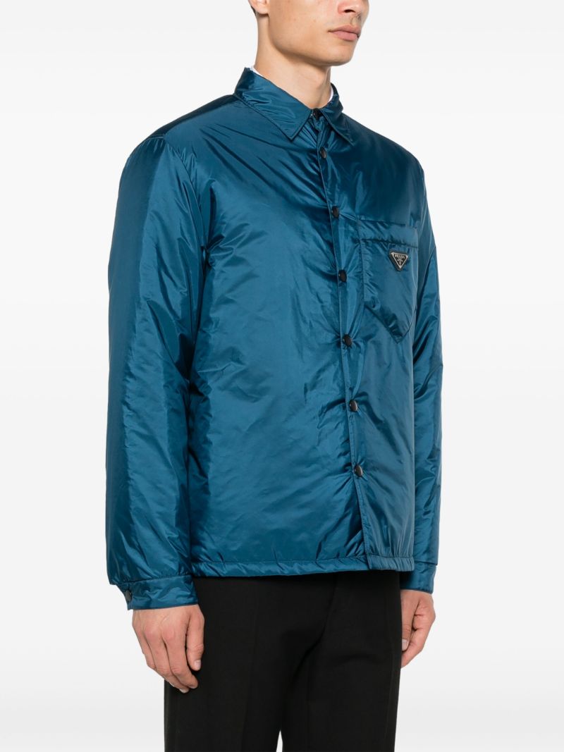 Blue Re-nylon Shirt