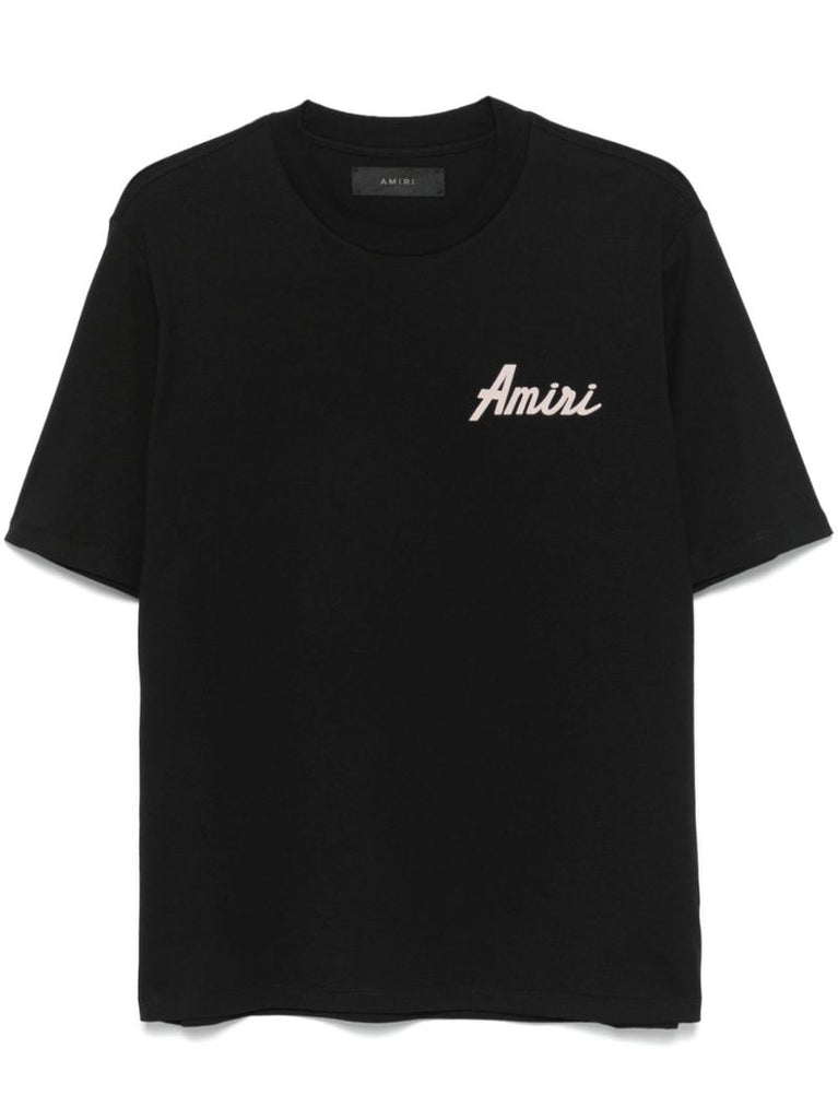 Black Logo-print T-shirt