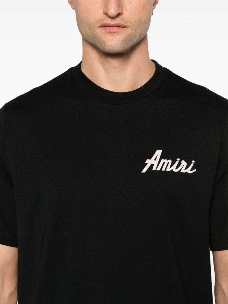 Black Logo-print T-shirt