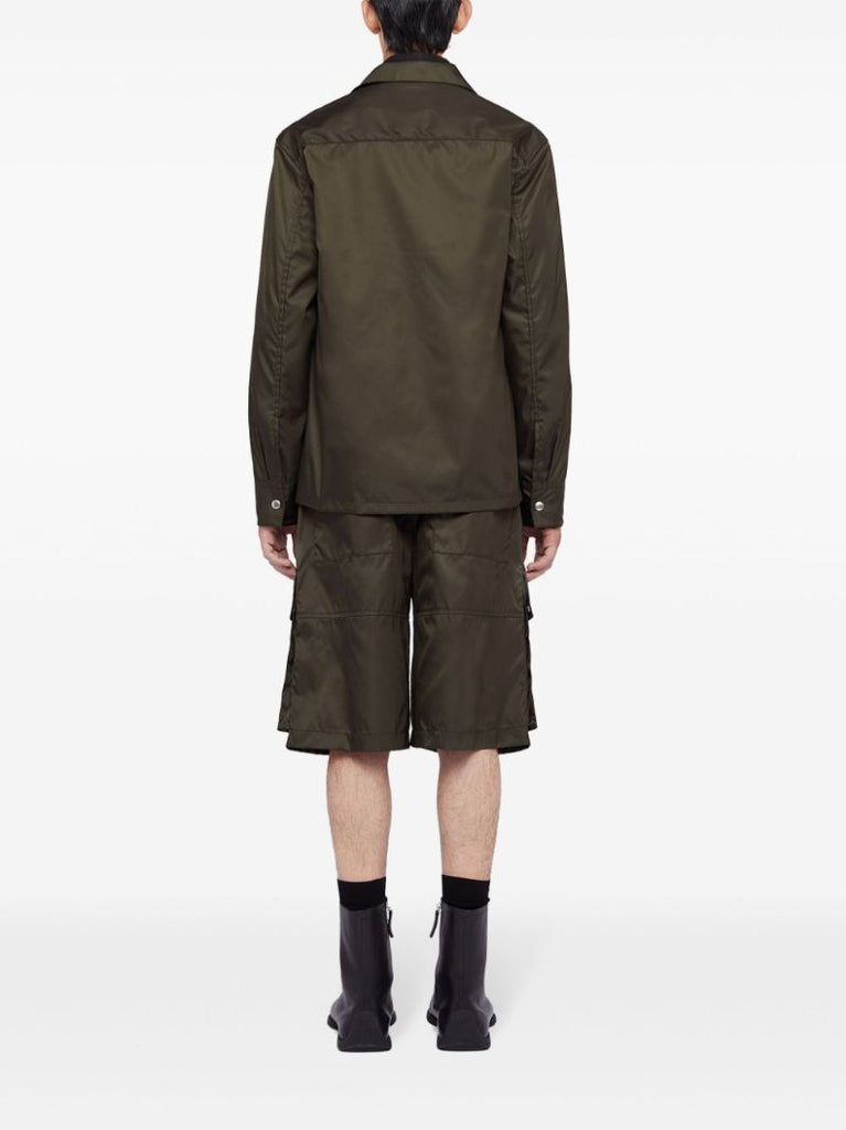 Zip-up Shirt Jacket