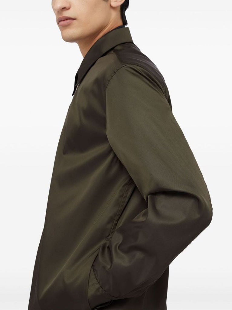 Zip-up Shirt Jacket