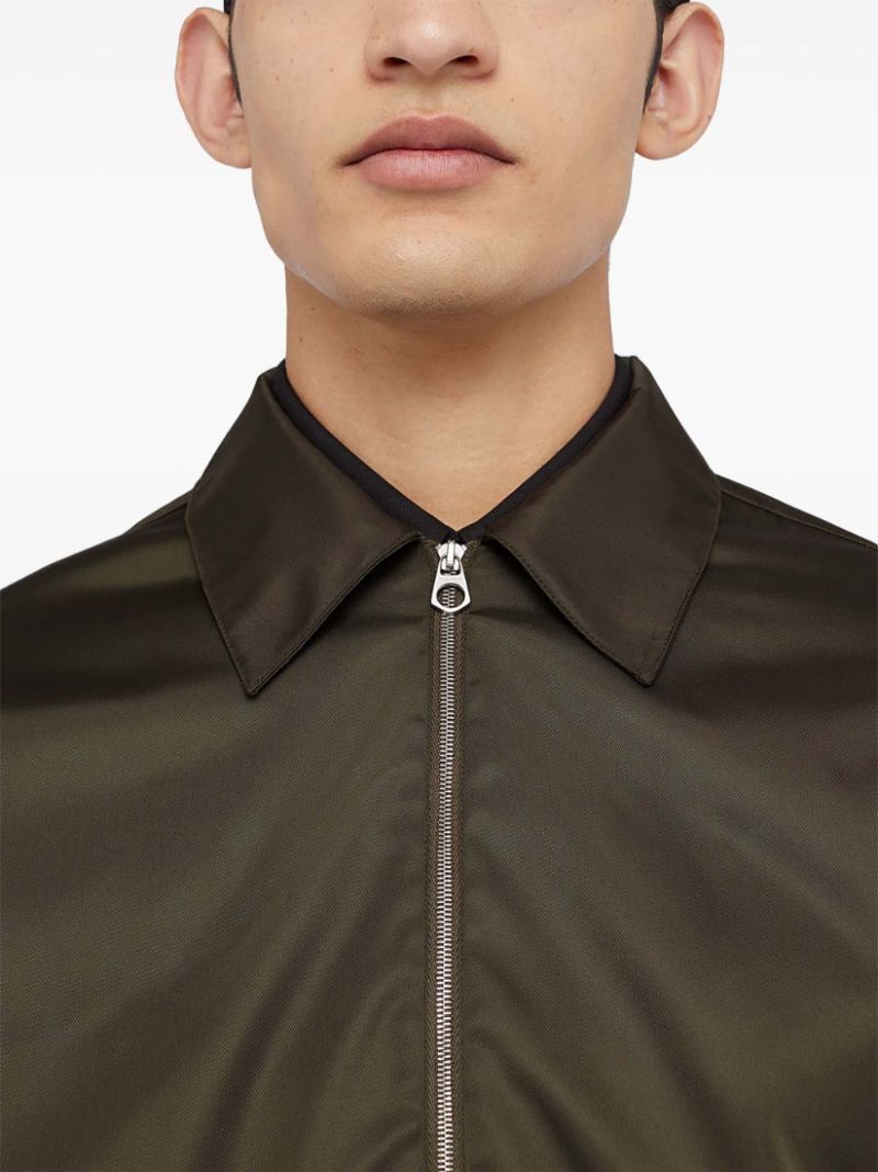 Zip-up Shirt Jacket