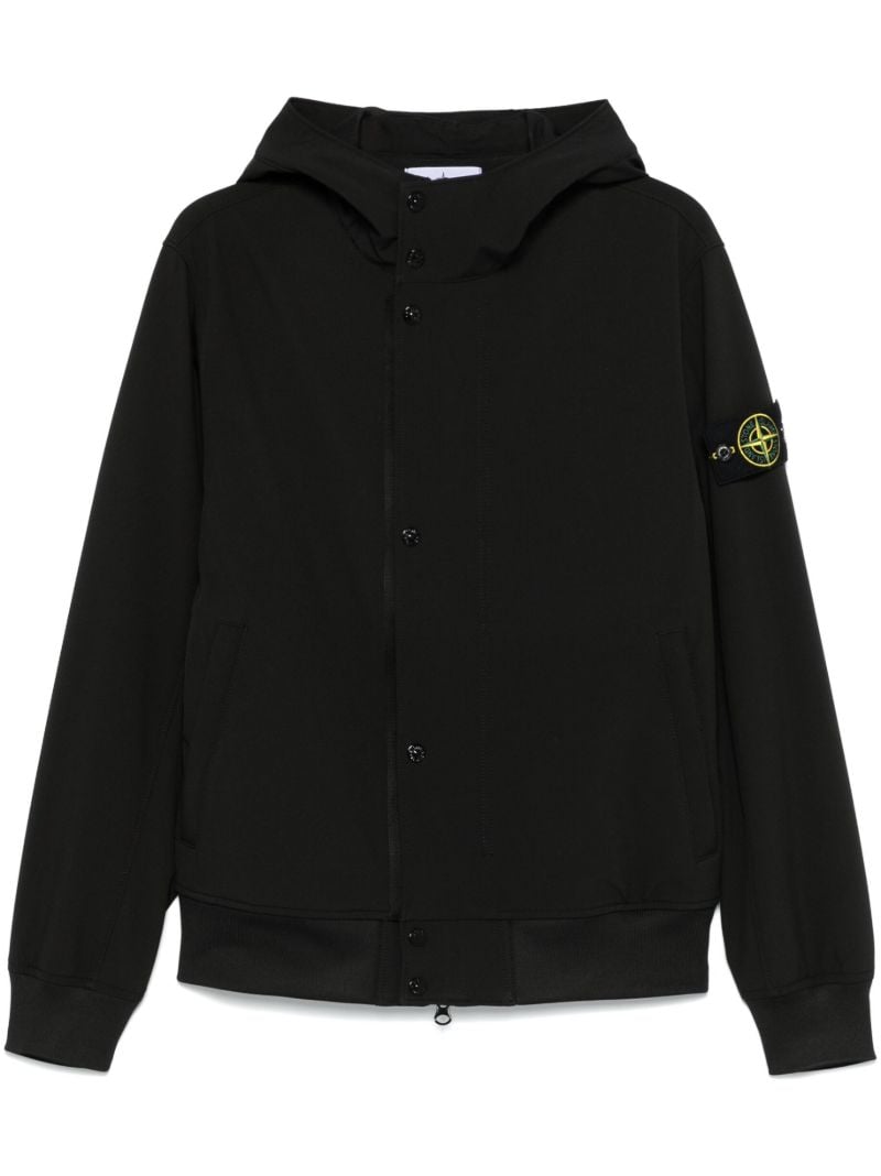 Compass-badge Bomber Jacket