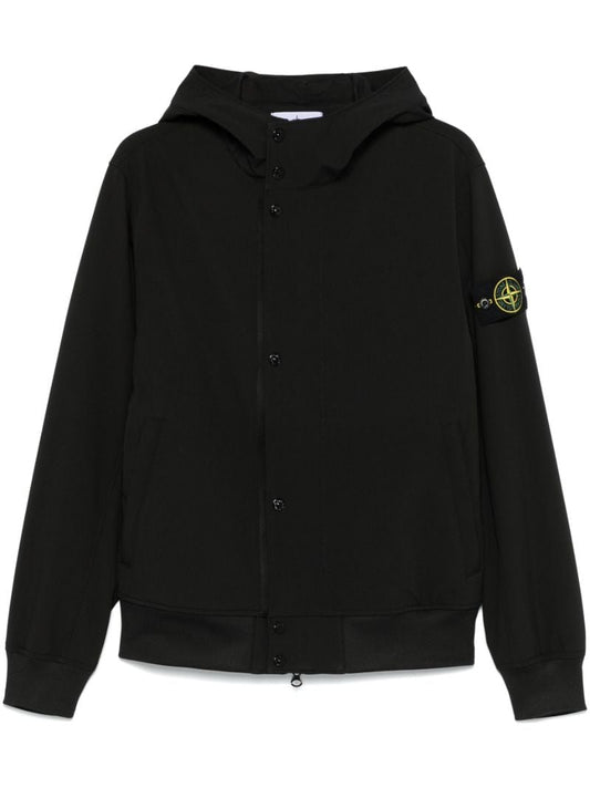 Compass-badge Bomber Jacket