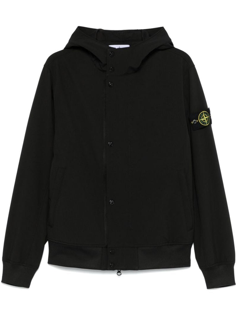 Compass-badge Bomber Jacket