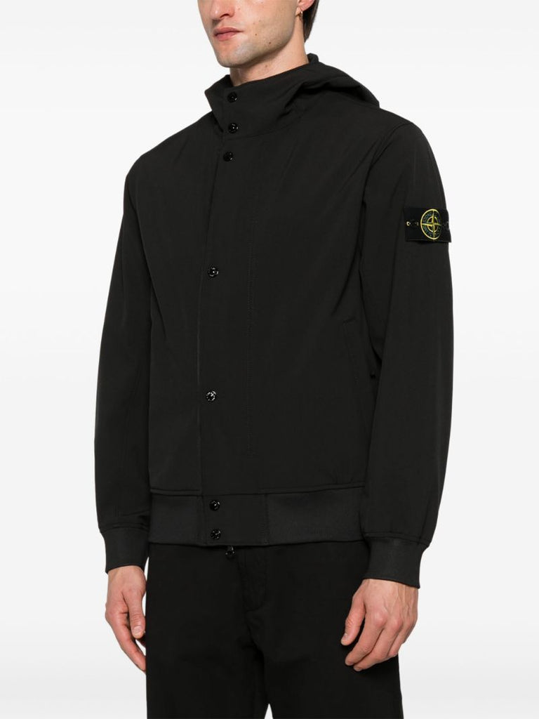 Compass-badge Bomber Jacket