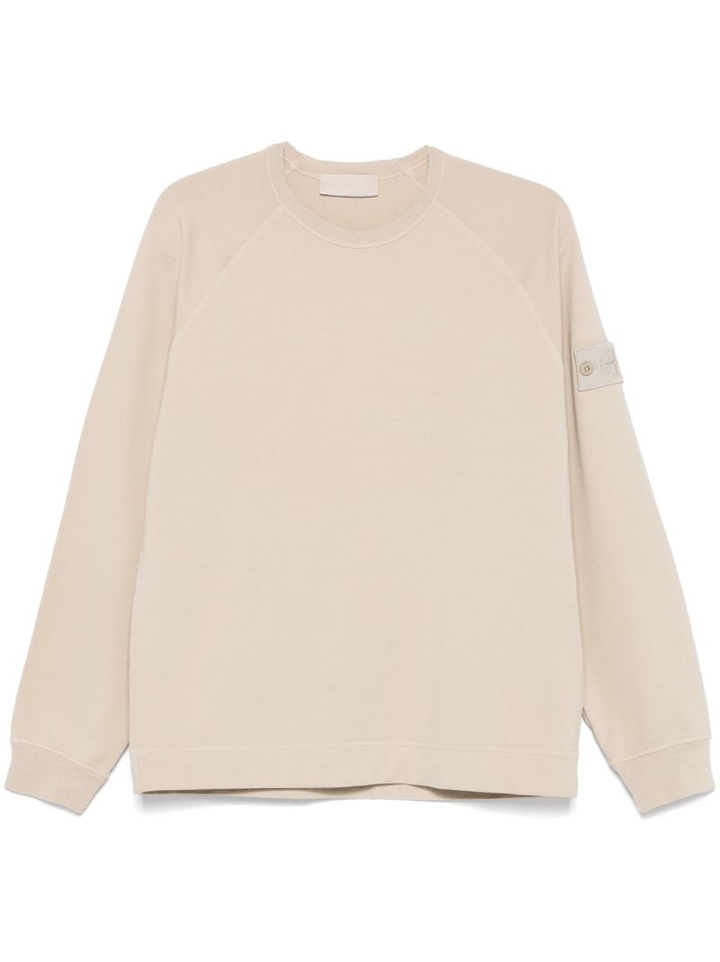 Neutrals Compass-patch Sweatshirt