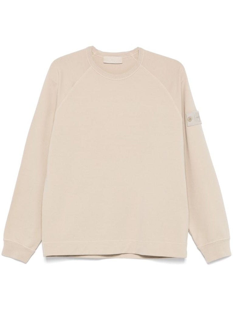 Neutrals Compass-patch Sweatshirt