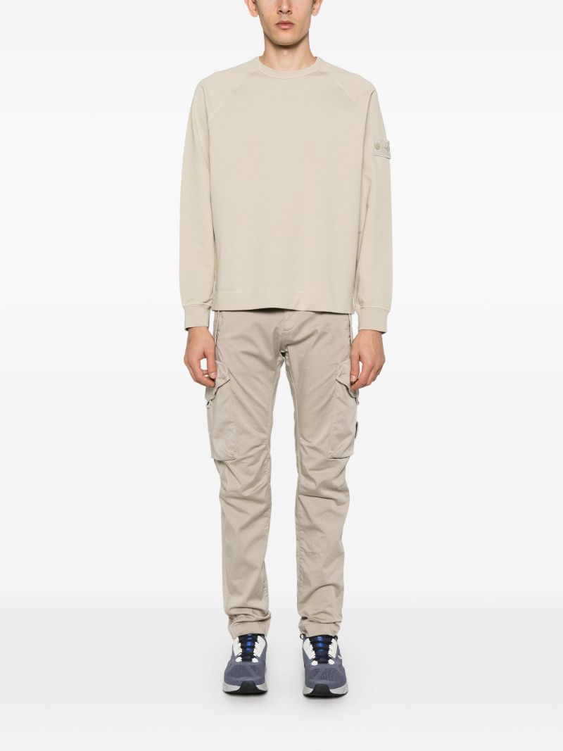 Neutrals Compass-patch Sweatshirt