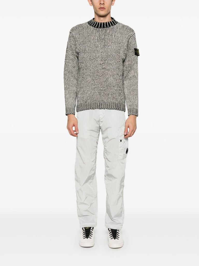 Black Compass-patch Sweater