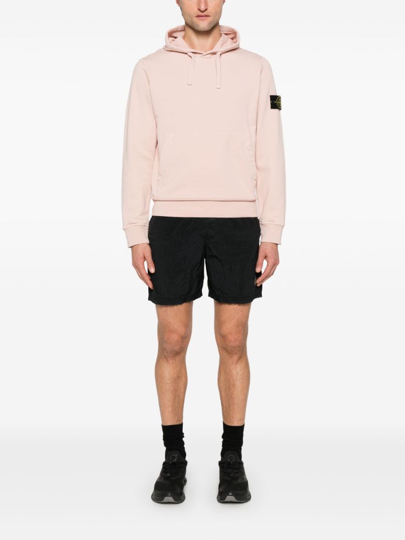 Pink Compass-patch Hoodie