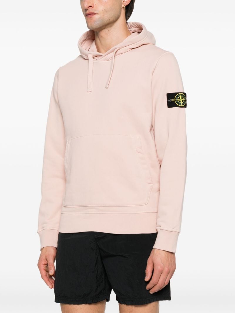 Pink Compass-patch Hoodie
