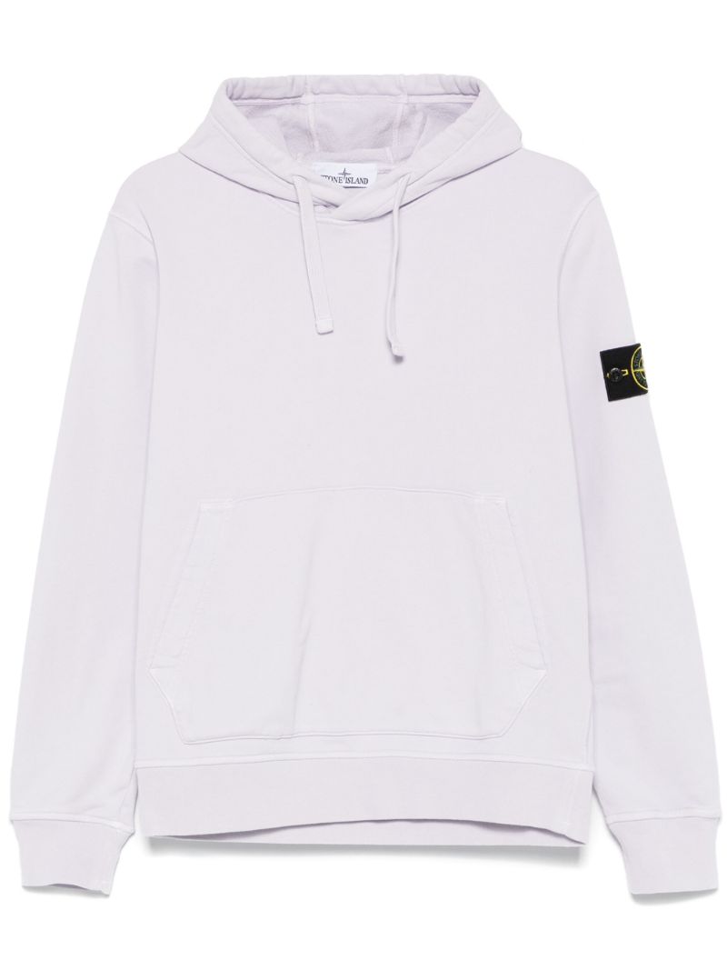 Purple Compass-patch Hoodie