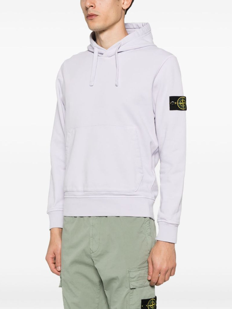 Purple Compass-patch Hoodie