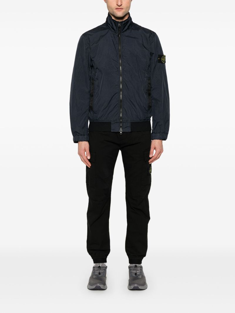Black Compass-patch Track Pants