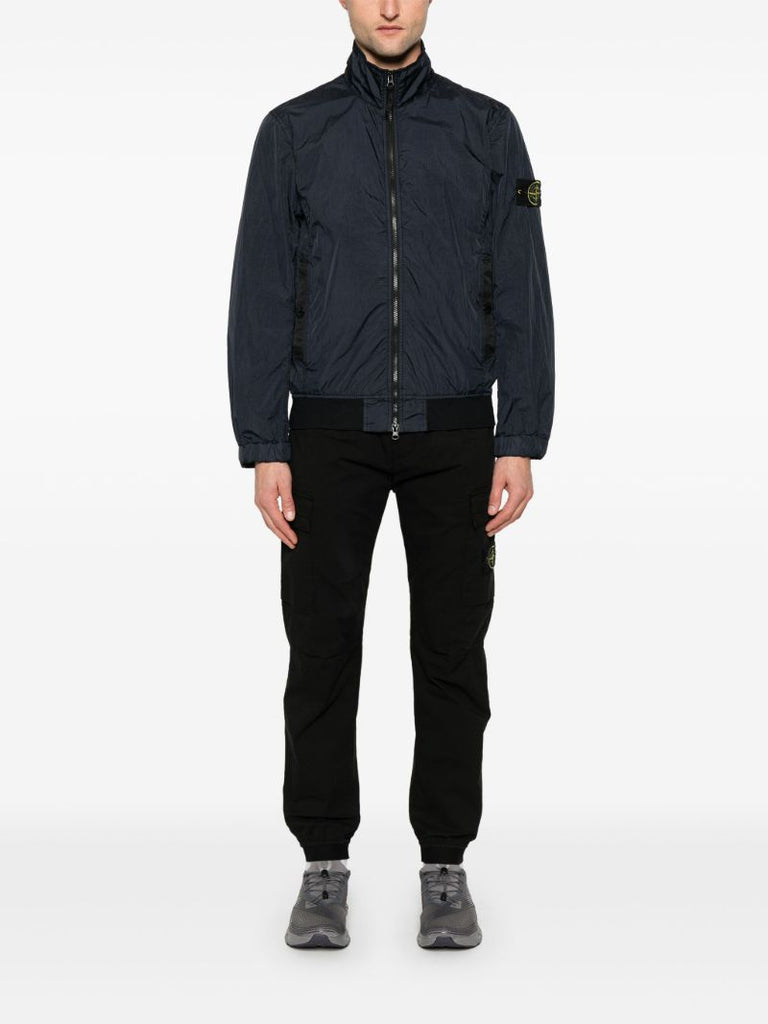Black Compass-patch Track Pants