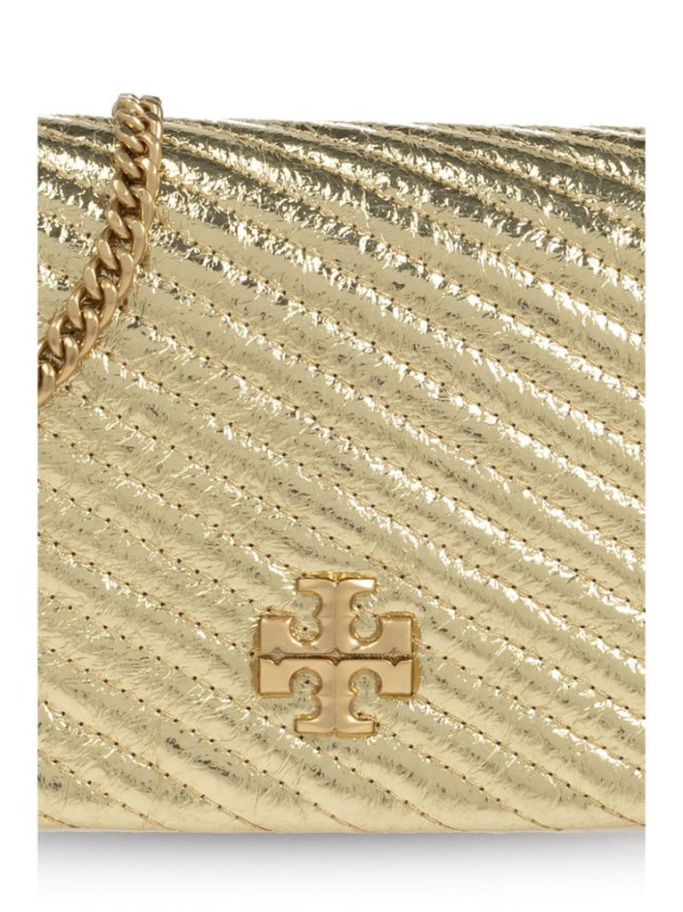 Gold Kira Chain Clutch Bag