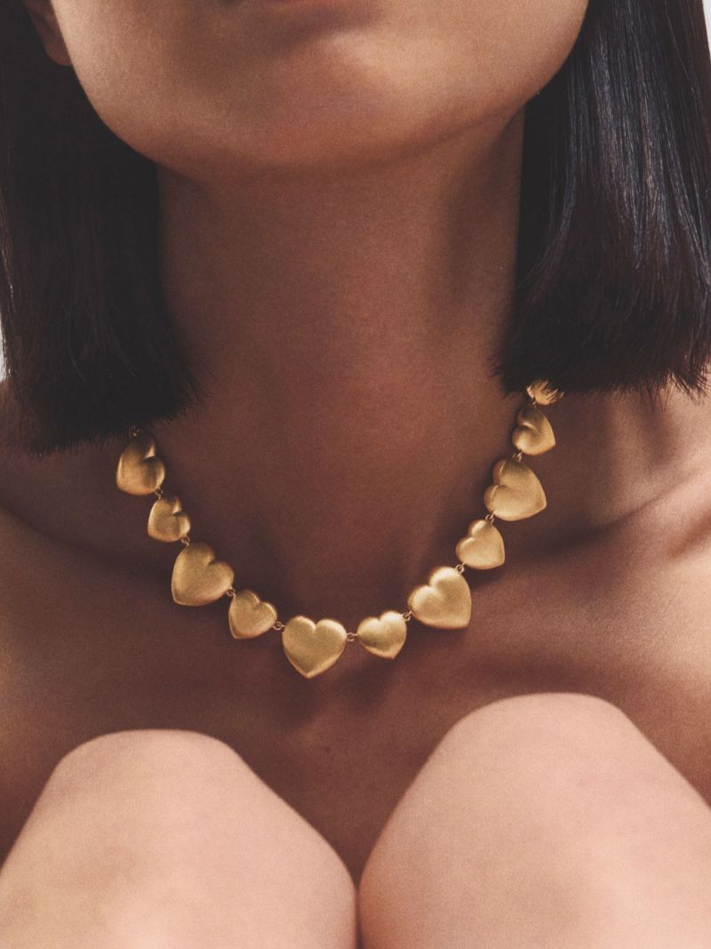14kt Yellow Gold Heart Necklace