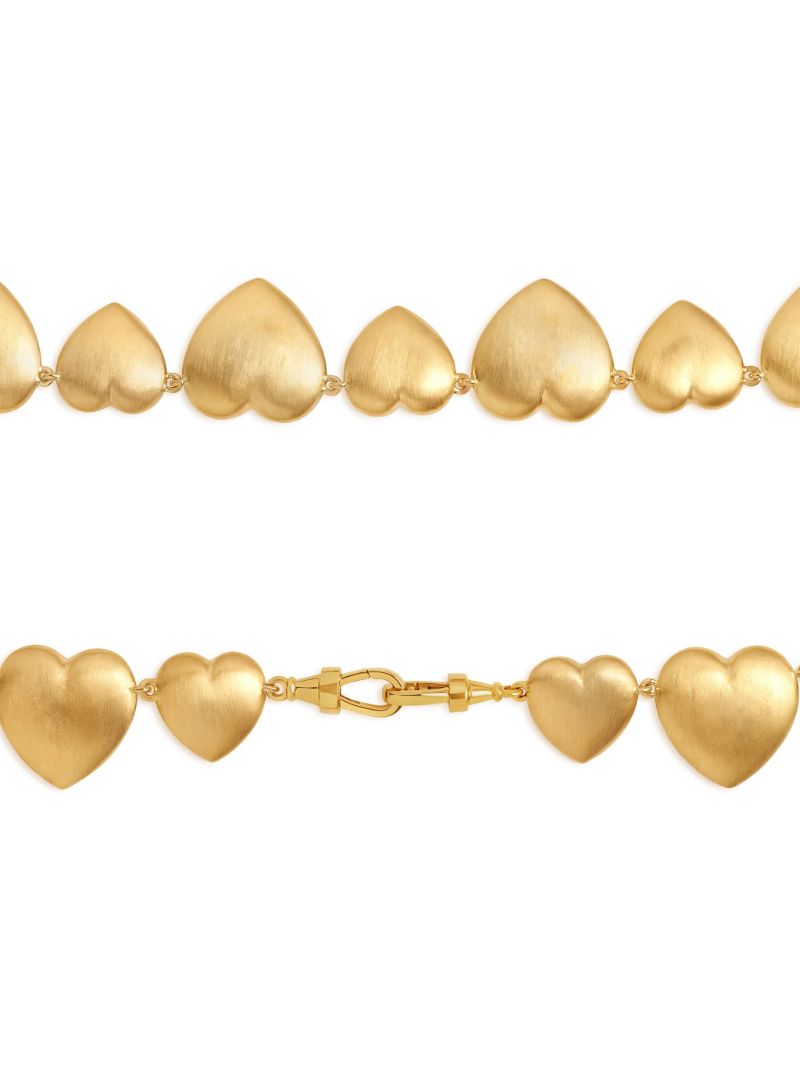 14kt Yellow Gold Heart Necklace