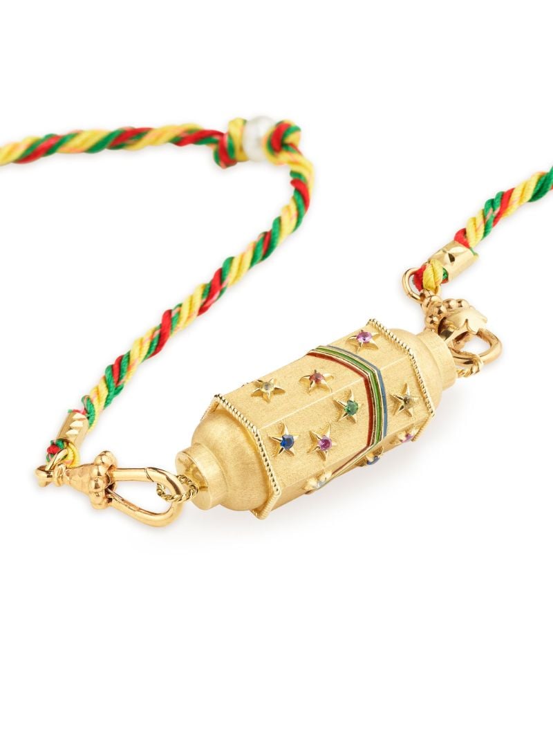 18kt Yellow Gold Baby Shining Star Necklace