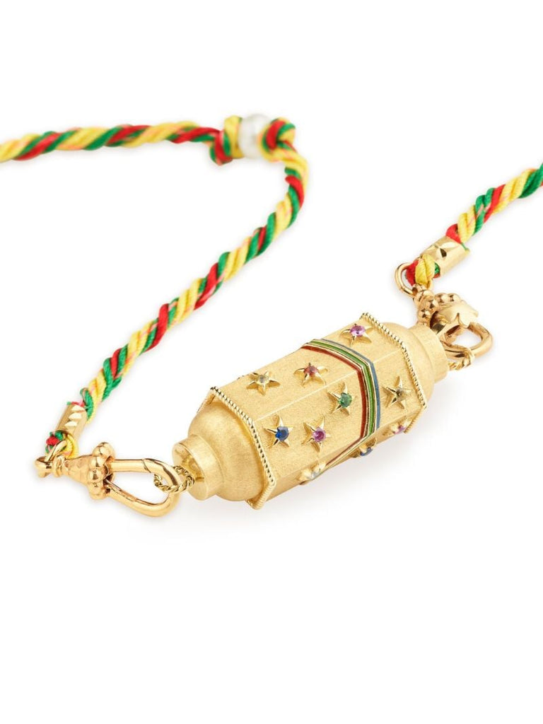 18kt Yellow Gold Baby Shining Star Necklace