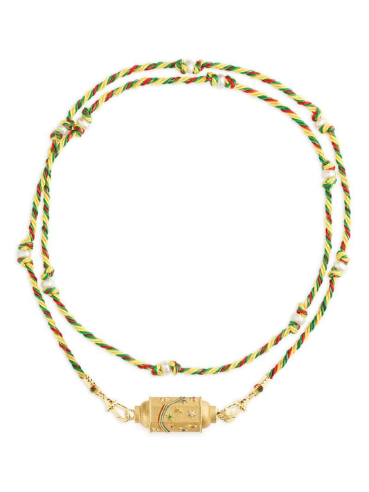 18kt Yellow Gold Baby Shining Star Necklace