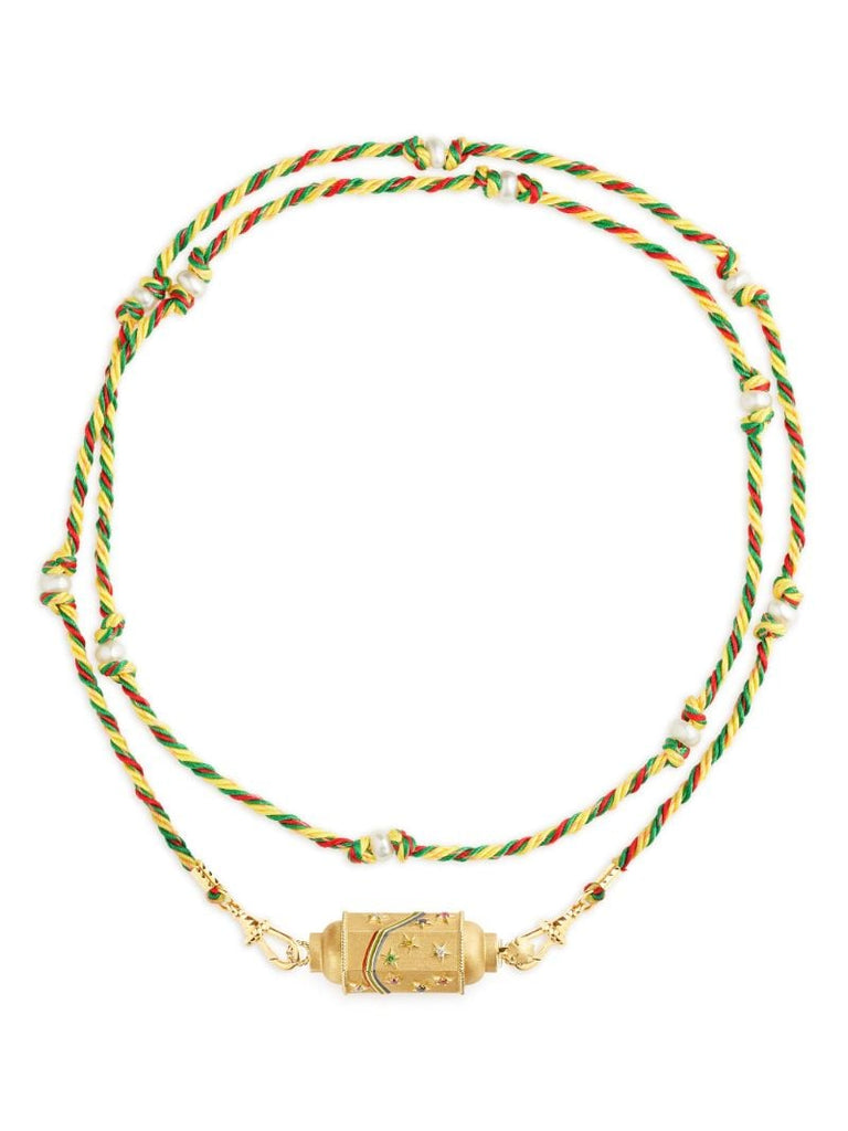 18kt Yellow Gold Baby Shining Star Necklace