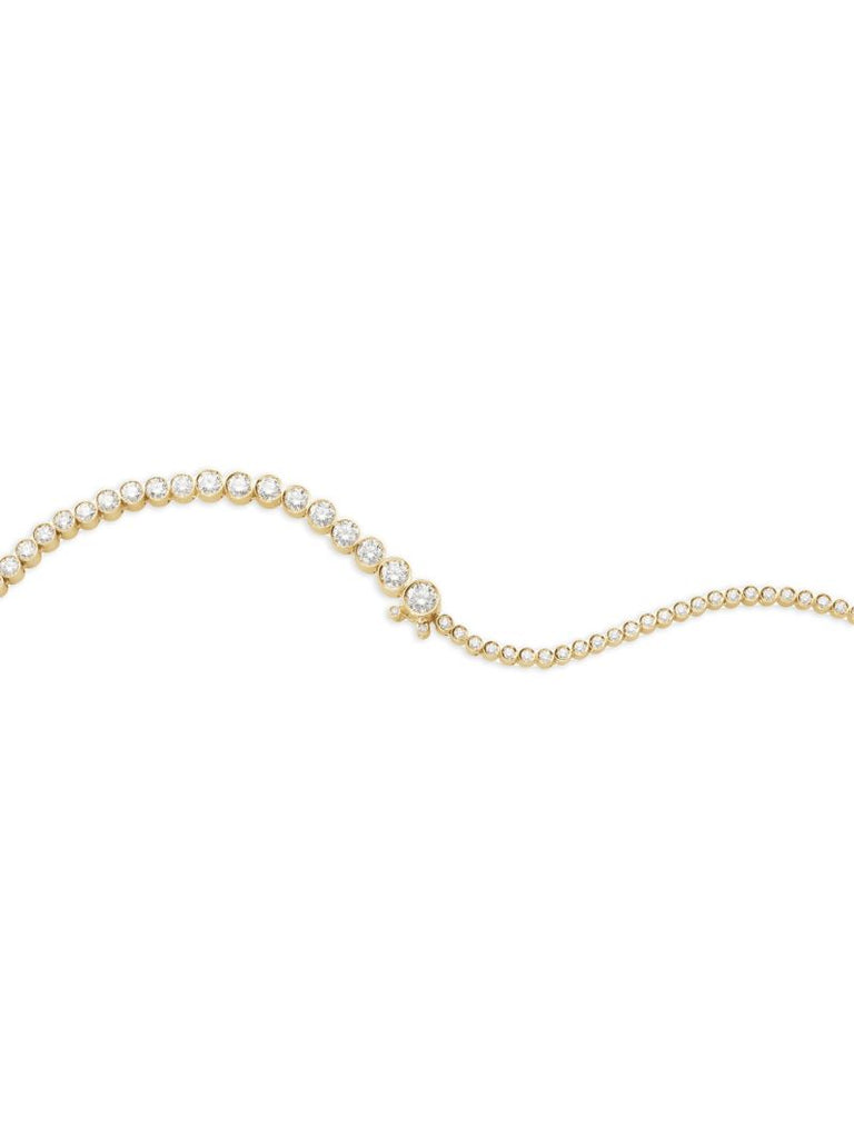 18kt Yellow Gold Diamond Necklace