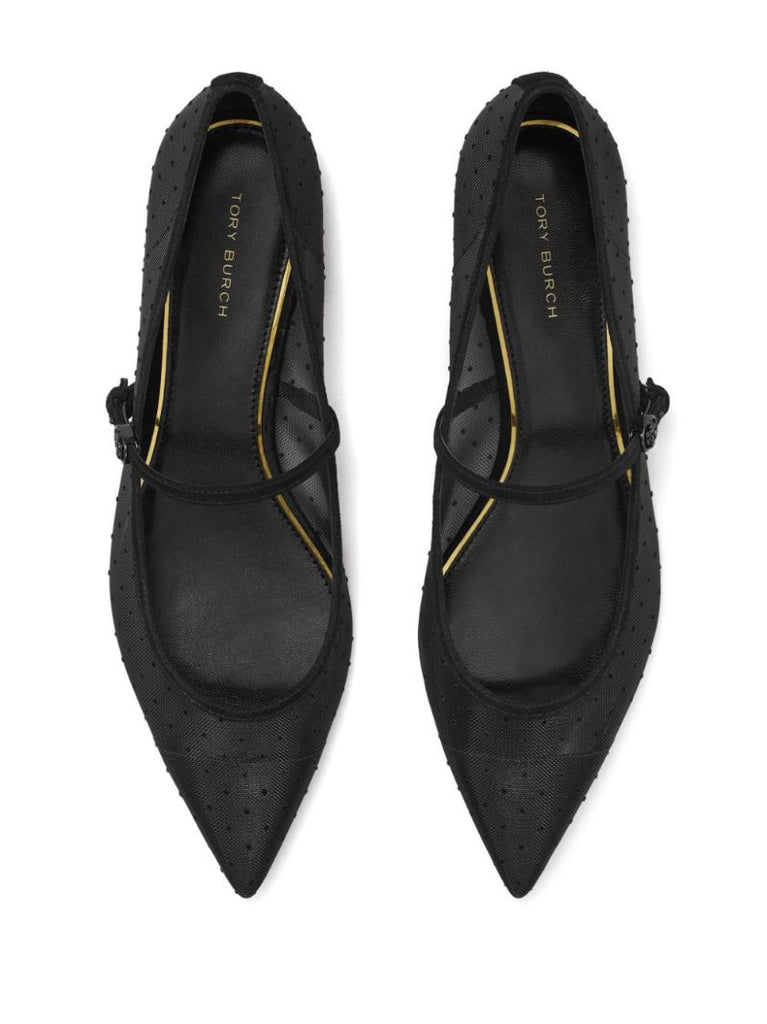 Black Mary Jane Ballet Flats