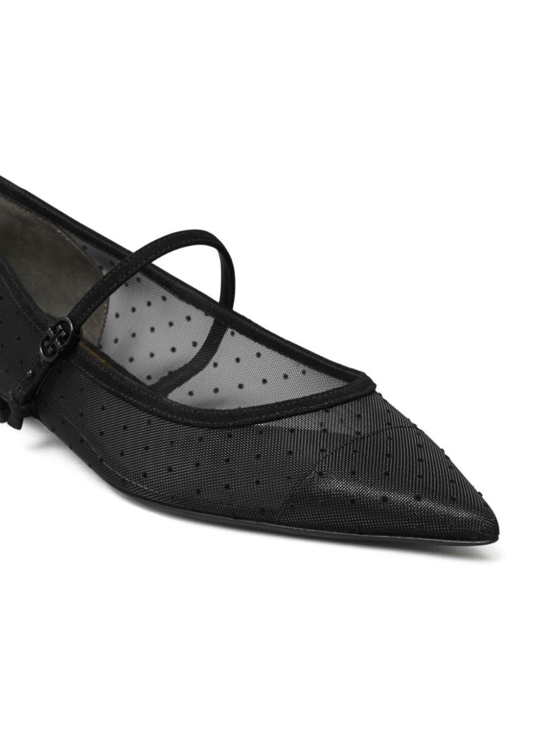 Black Mary Jane Ballet Flats