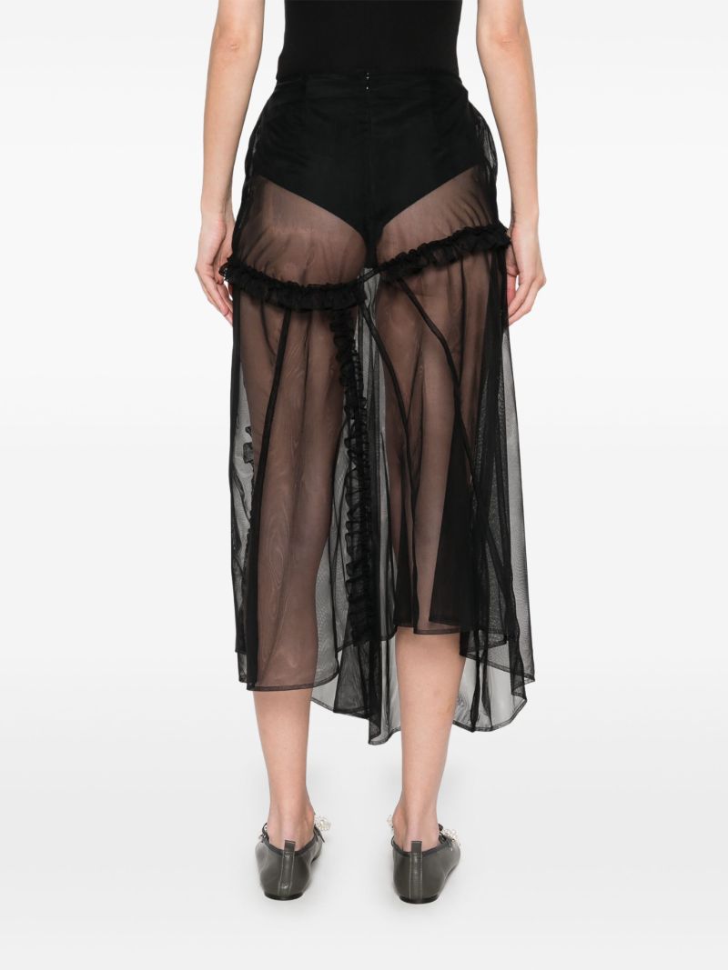 Tulle Midi Skirt