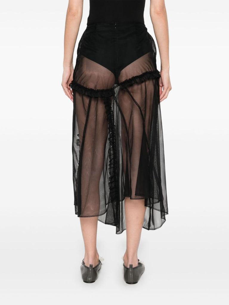 Tulle Midi Skirt