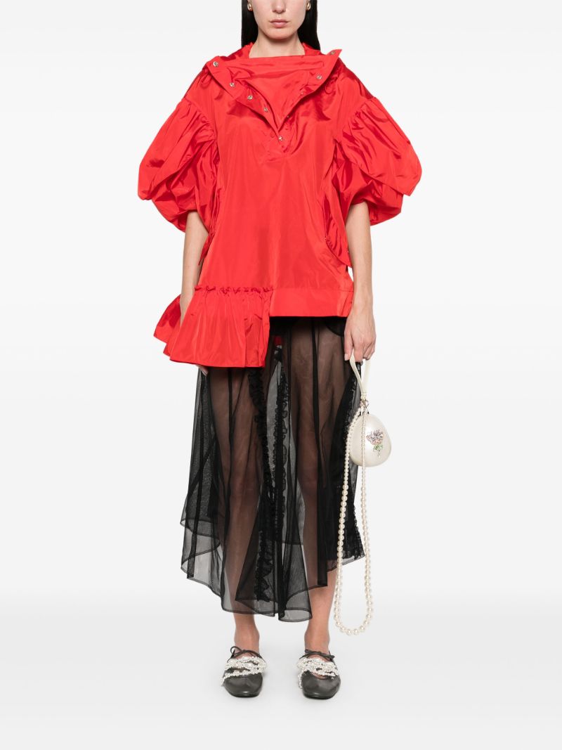Tulle Midi Skirt