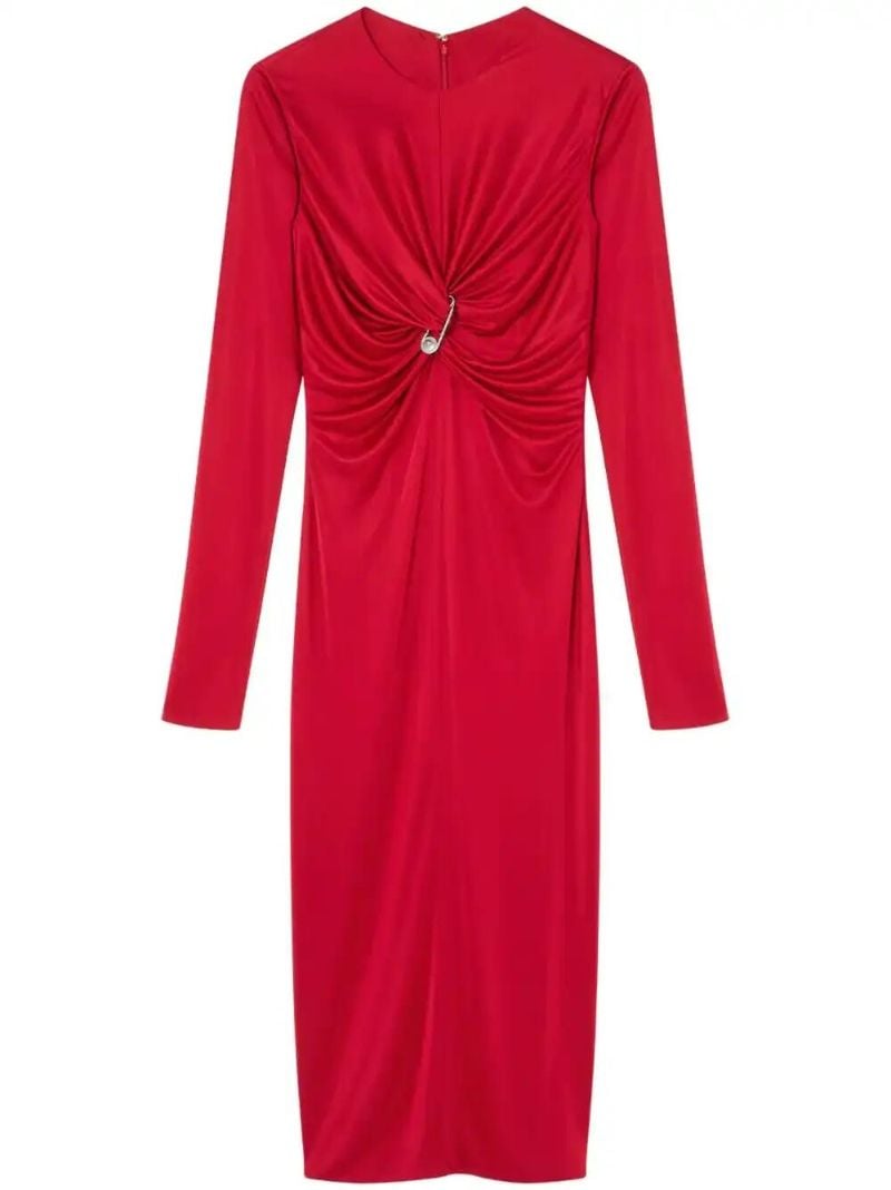 Red Safety Pin Dress