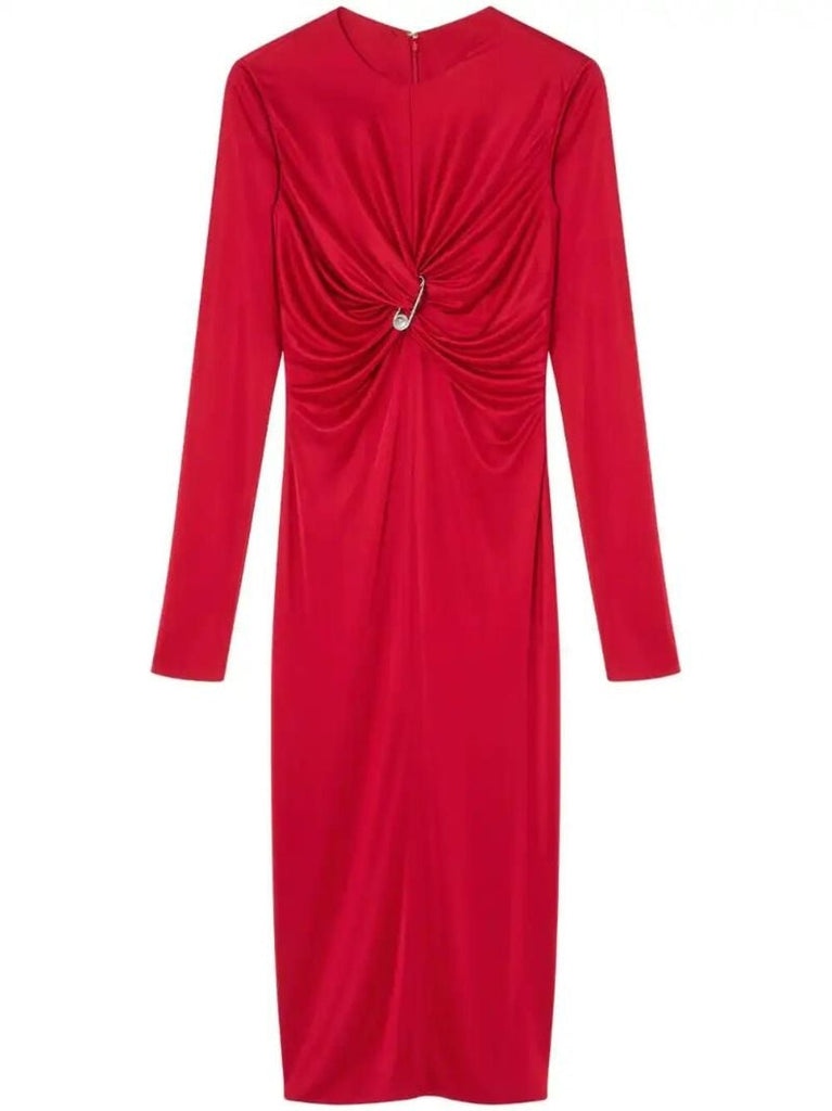 Red Safety Pin Dress