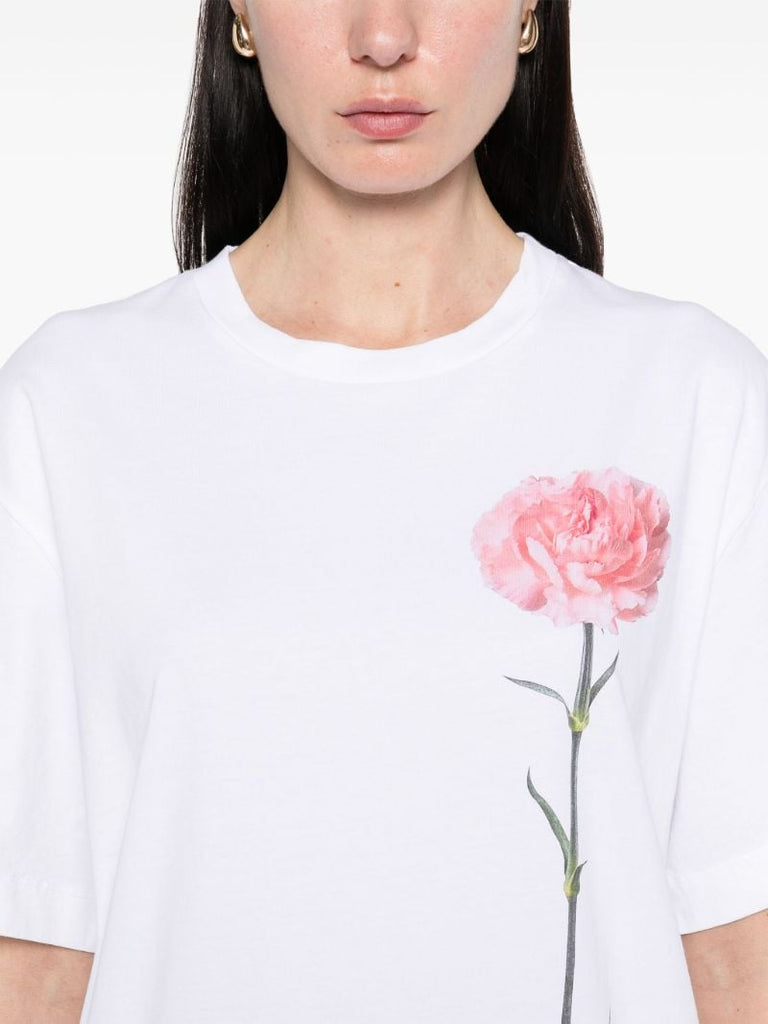 Floral-print T-shirt