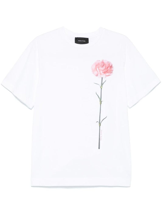 Floral-print T-shirt