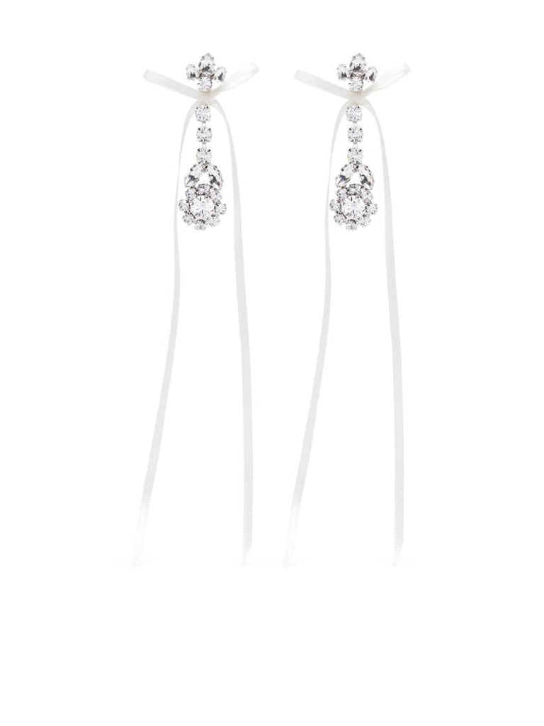 Bow Ribbon Drop Earrings