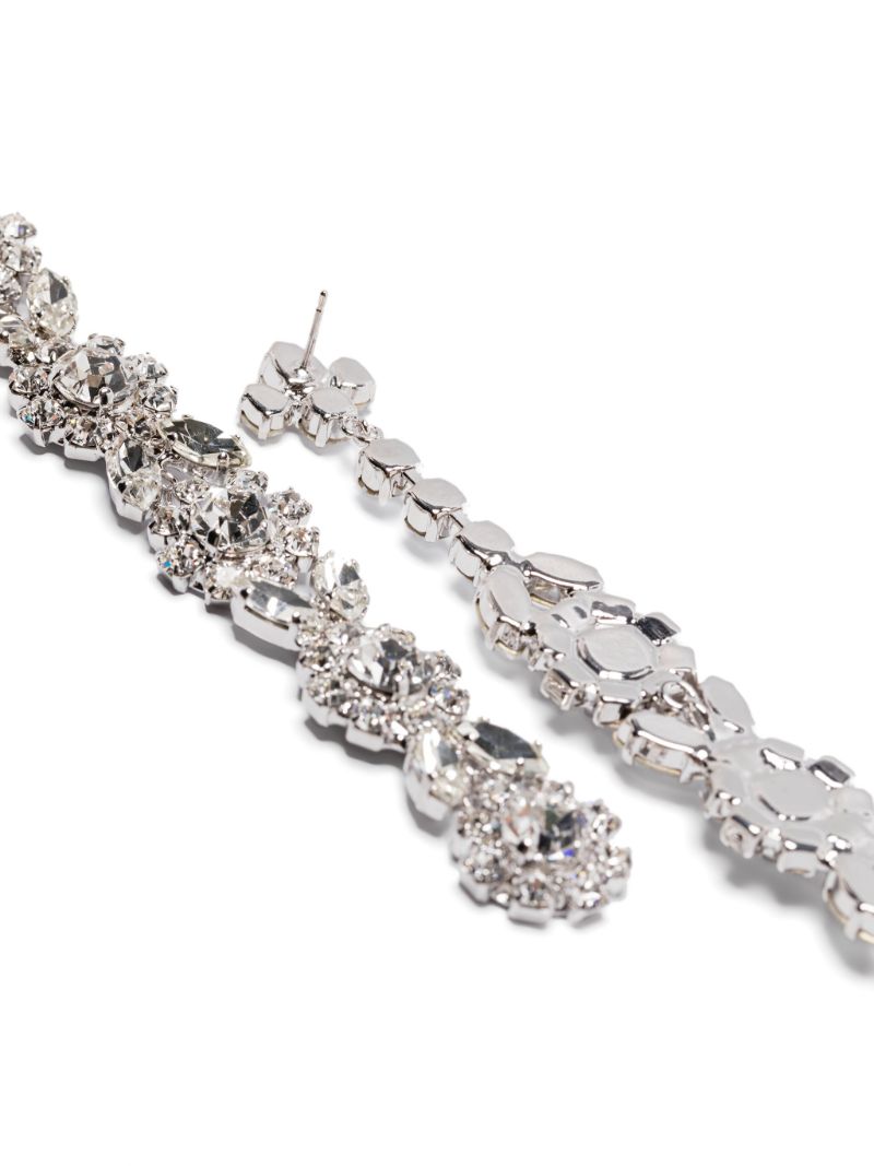 Crystal-embellished Drop Earrings