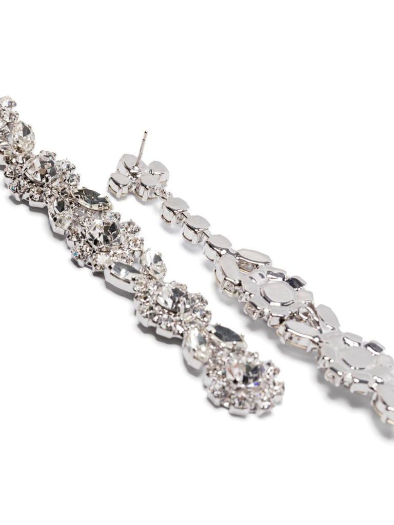 Crystal-embellished Drop Earrings