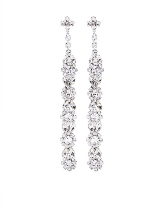 Crystal-embellished Drop Earrings