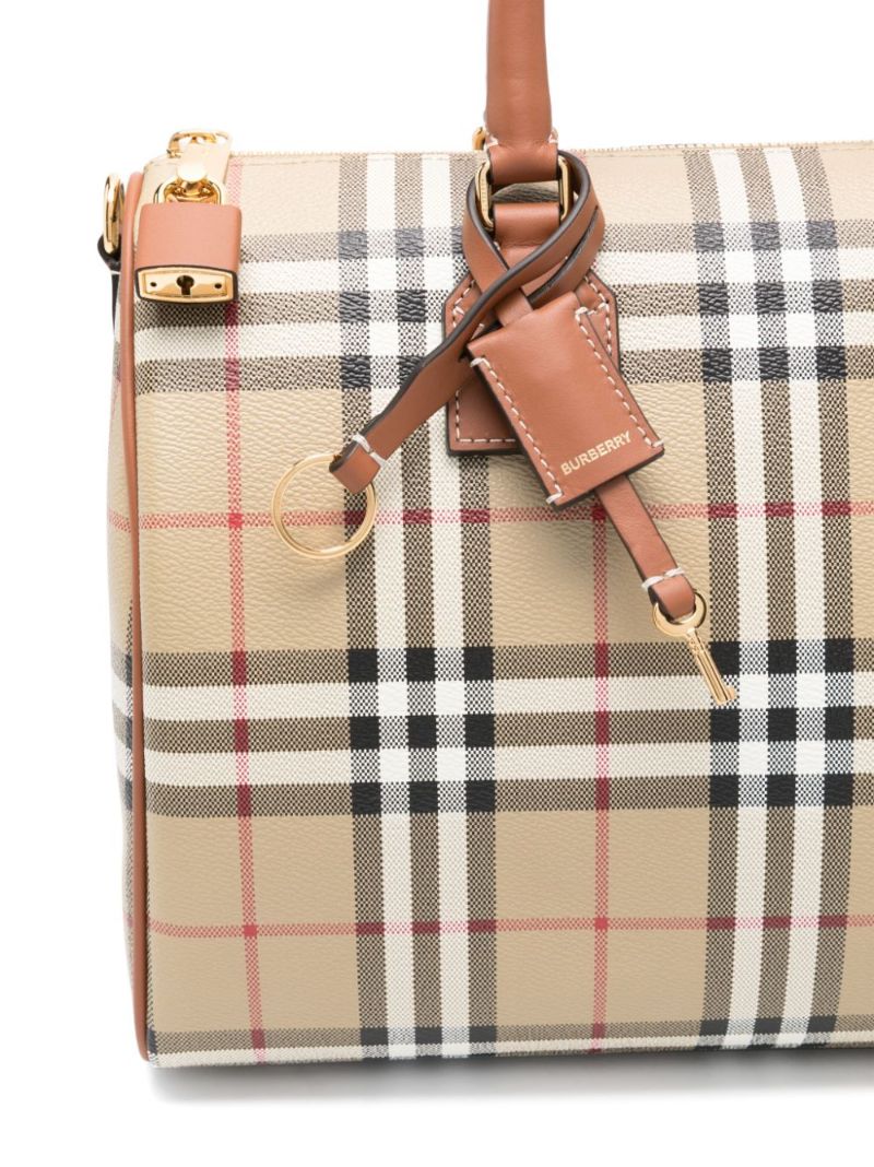 Medium Check Tote Bag