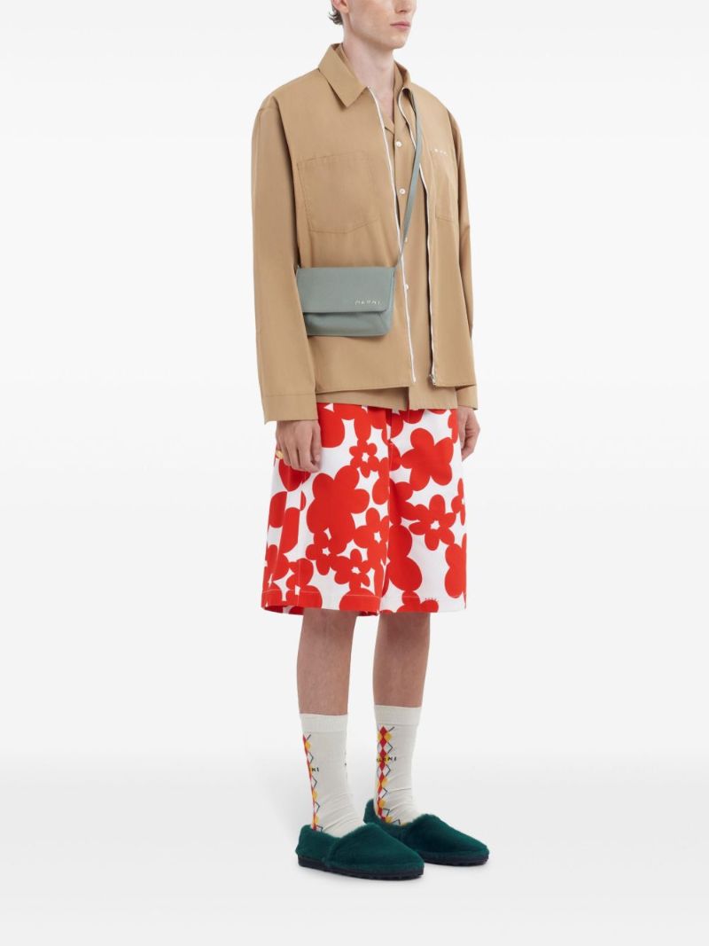 Logo-embroidered Jacket