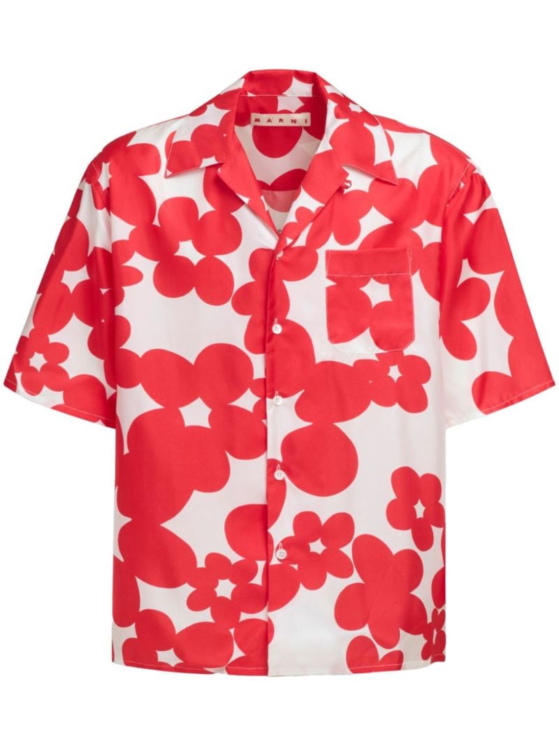 Floral-print Shirt