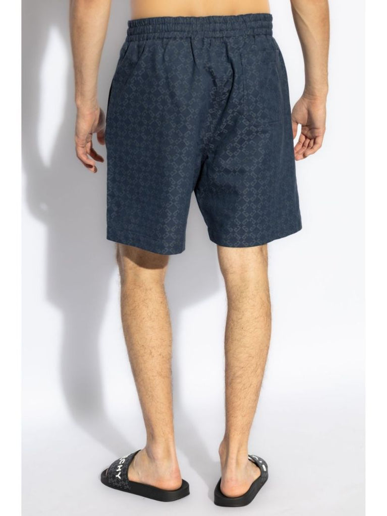 Monogram-pattern Bermuda Shorts