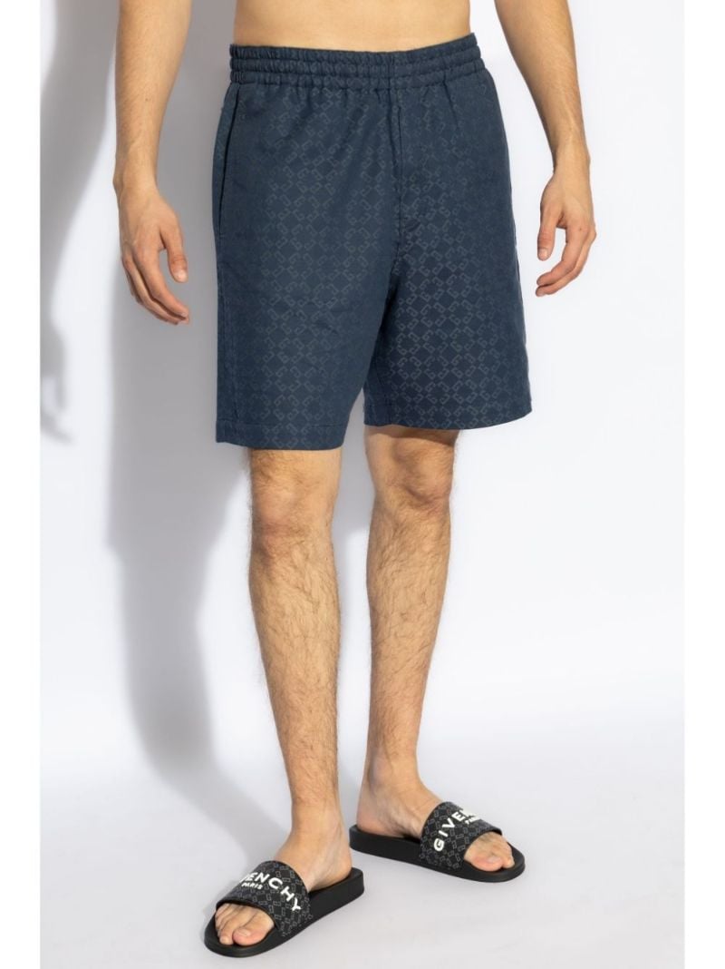 Monogram-pattern Bermuda Shorts