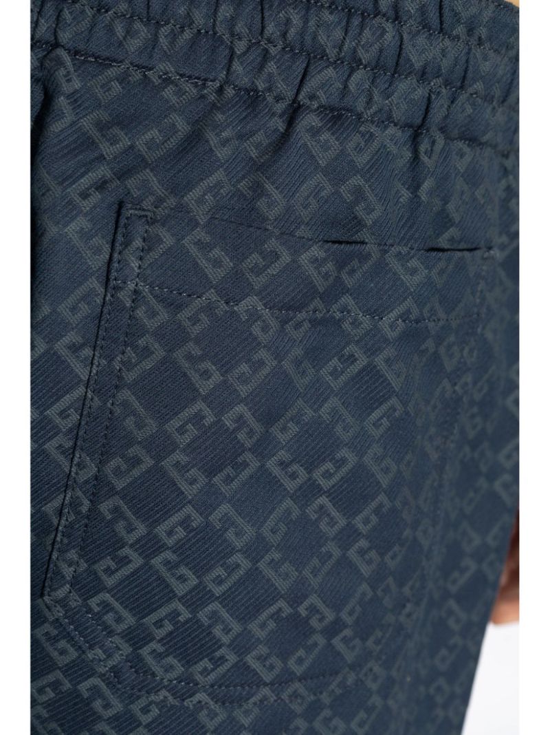 Monogram-pattern Bermuda Shorts