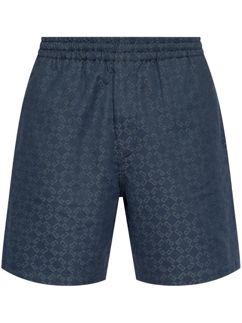 Monogram-pattern Bermuda Shorts