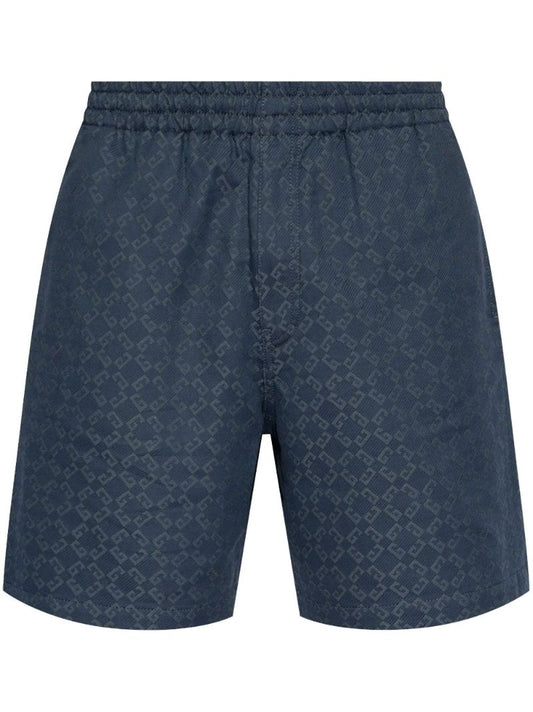 Monogram-pattern Bermuda Shorts