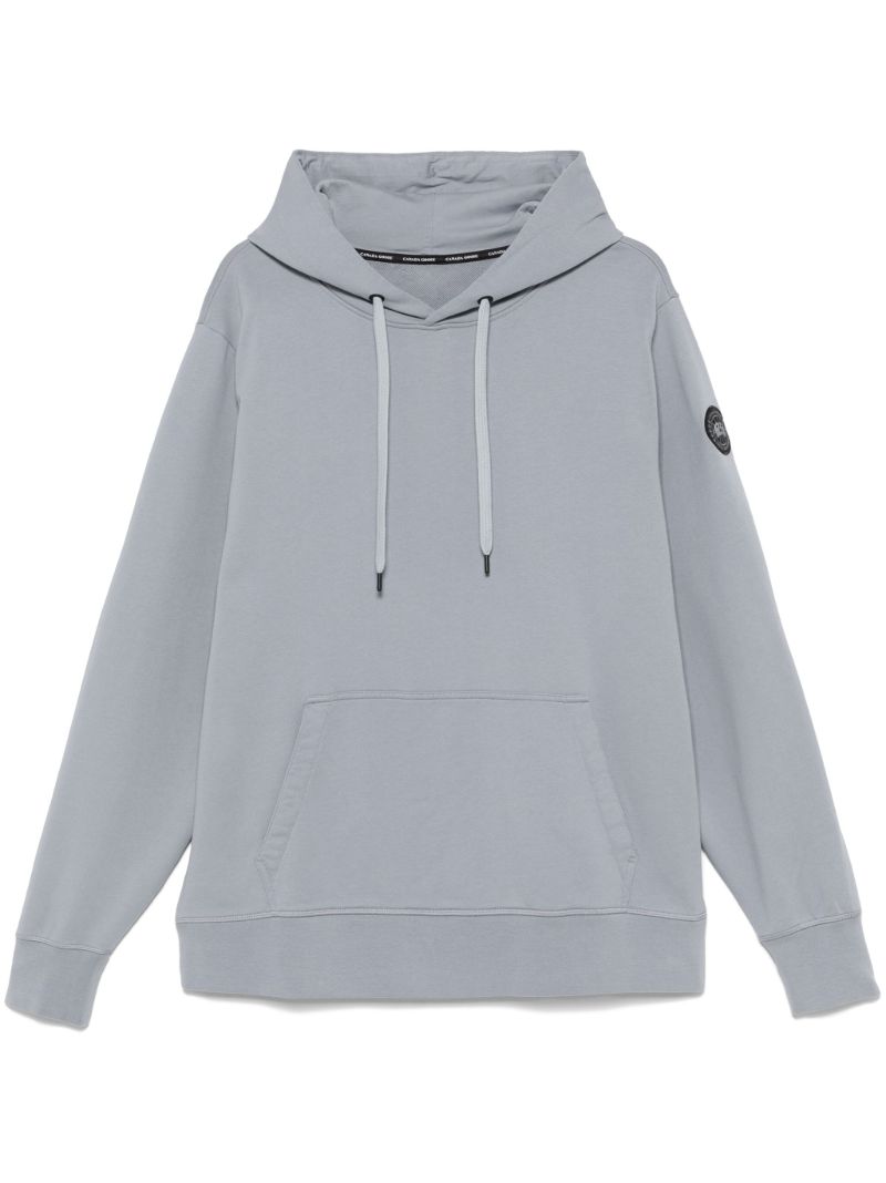 Logo-patch Drawstring Hoodie